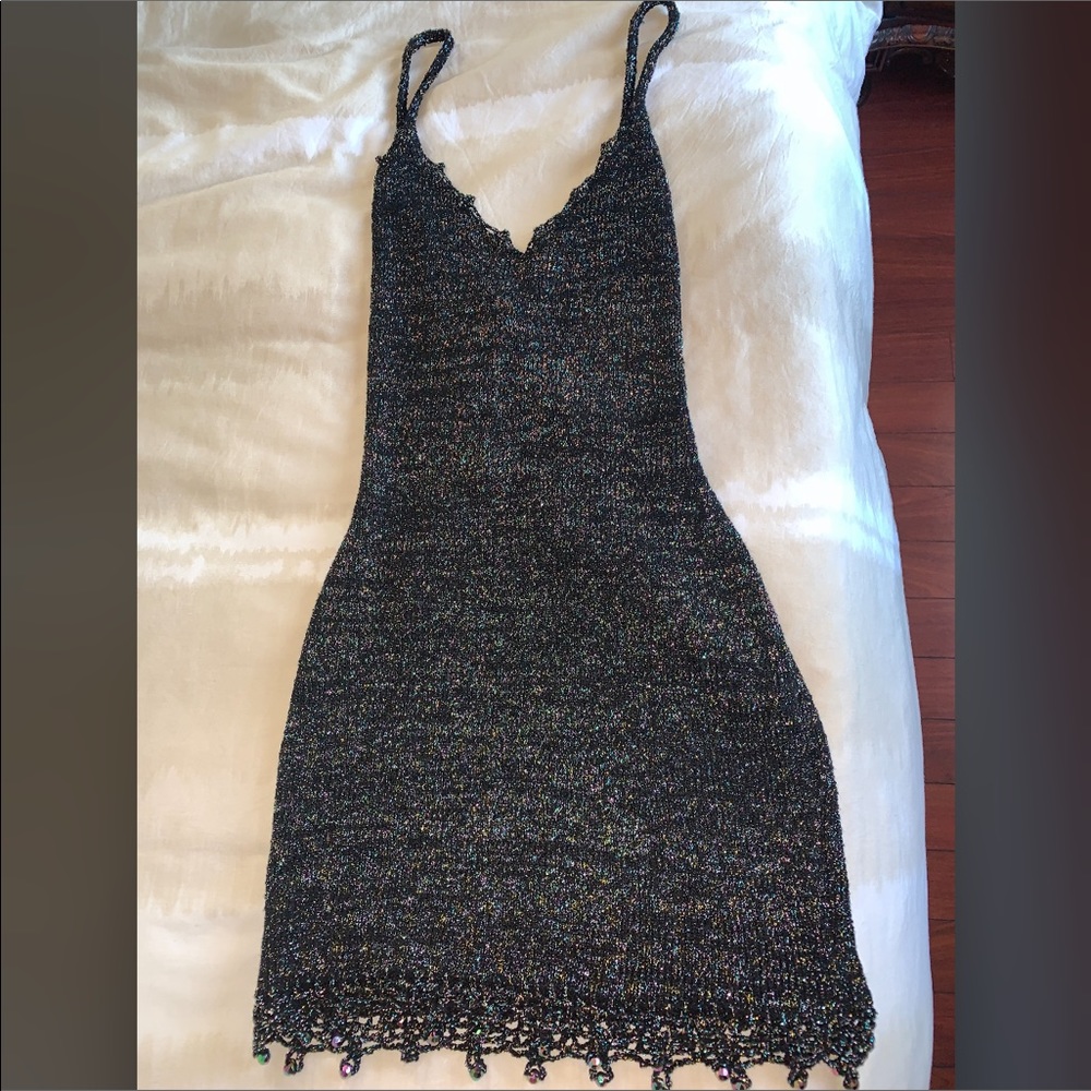 Shimmery Mini Dress